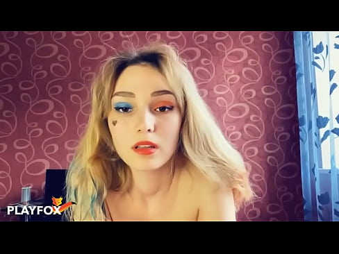 ❤️ Magic foju otito gilaasi fun mi ibalopo pẹlu Harley Quinn ❤️❌ Ohun onihoho didara ﹏